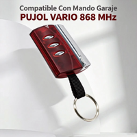 Compatible avec la télécommande de porte de garage PUJOL VARIO 868 MHz, contrôleur de commande 868 MHz, code roulant