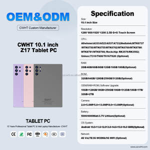 Tablette <span class=keywords><strong>PC</strong></span> personnalisée 10,1 pouces 16+512 Go Écran HD Nouveau clavier Souris Double carte SIM Processeur MTK Réseau 4G Affaires Jumelé - Product Image 3