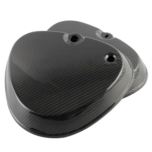 S50สำหรับซิมสัน S51 S53 S70อะไหล่มอเตอร์ไซค์100% คาร์บอนไฟเบอร์3K ecige seitendeckel ฝาครอบด้านข้างทรงสี่เหลี่ยมฝาครอบป้องกันแบตเตอรี่ - Product Image 1