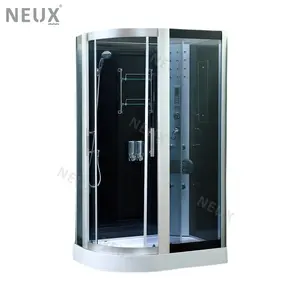 Modern Luxury Sliding Door 2 Person Hydro Massage Glass Complete Steam Shower Room Cabin