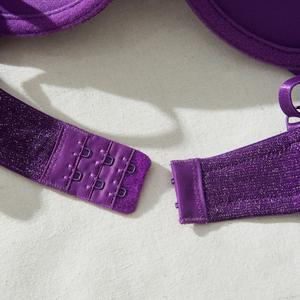 D3220 #   Sujetador Push-Up con Aros Personalizado de Fábrica, Cómodo, Transpirable, con Relleno Metalizado Suave, Ropa Interior para Mujer de Uso Diario - Product Image 3