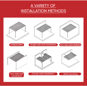 Интеллектуальный быстровозводимый павильон, работающий на солнечной энергии, с крышей, адаптируемой к погодным условиям - Product Image 4