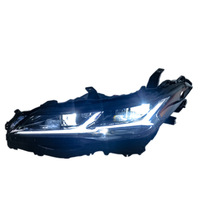 Nuevo Kit de Reequipamiento de Faros LED Estilo Espina de Pescado para Avalon 2019-2023, Lentes con Luces Diurnas de 12V, Especificaciones Estadounidenses, Universal