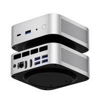 Mini PC OEM NUC AMD Ryzen 5 6600H con Triple Pantalla 4K, 64GB DDR5, Doble SSD NVMe, Estación de Trabajo para Desarrollo y Trading Financiero, Venta al Por Mayor