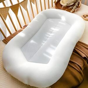 Cuna Portátil de Algodón Suave y Transpirable para Bebés Recién Nacidos, Nido Lavable para Bebés, para el Hogar y Viajes - Product Image 5