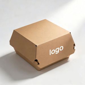 Venta Directa de Fábrica: Cajas de Cartón Corrugado Kraft para Llevar, para Sushi, Jamón y Hamburguesas, con Relieve y Laminado Mate - Product Image 1