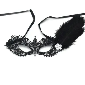Costume Party for Adults Sexy Blindfold Feather Toy