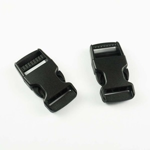 หัวเข็มขัดพลาสติกแบบปลดเร็ว 25 มม. สีดำ ทนทานต่อการสึกหรอ สำหรับกระเป๋าเป้สะพายหลัง อุปกรณ์เสริม สายรัดปรับได้ - Product Image 1