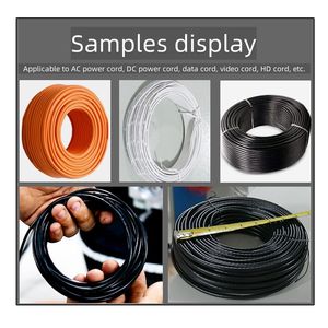 Línea de procesamiento de alambre desatendida: Medición, corte, bobinado, atado | 0,3-6mm ² | Capacidad de 15kg - Product Image 6