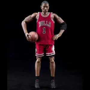 Popular 1/9 Derrick Rose Action Figure basketball player Souvenir Gift Collection Action Figure