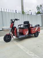 Chine nouvelle production d'usine de vélo électrique à grande vitesse électrique 3 roues corps ouvert Dudu Tricycle moto 501-800W 60V