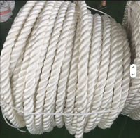 Fabricants de cordes multifilaments en nylon polyamide 5/16 à 3 brins, corde noire de 12 mm, 4 mm, 3 mm, 8 mm, vente en gros