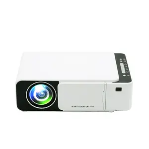 Original video projector LCD T5 supports 1080p 2600 lumens WiFi BT 3D full HD intelligent home theater video beam