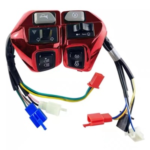 Hot bán nvx155 125 aerox155 điều khiển Nút chuyển đổi sừng lần lượt tín hiệu đèn sương mù ánh sáng bắt đầu xe máy tay lái chuyển đổi - Product Image 6