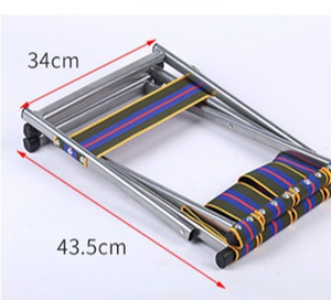 Maza Heavy Maza <span class=keywords><strong>Fauteuil</strong></span> Pliable Portable avec Design Plat <span class=keywords><strong>Rond</strong></span> Chaise Décontractée en Tissu pour la Pêche en Plein Air pour Équipement Ménage - Product Image 3