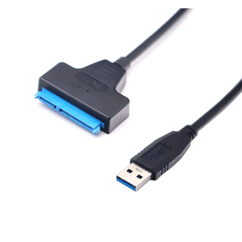 ACCSATA001 Kabel Adaptor USB HDD 2.5 Inci Sata 25pin Ke Usb A Kabel Konverter Driver HDD Pria