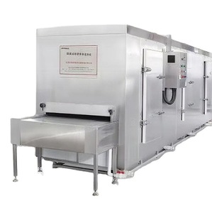 Línea de Congelación Continua Automática Industrial, Máquina de Congelación Rápida, Equipo de Congelación en Túnel para Procesamiento de Alimentos - Product Image 1