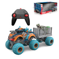 Coche Teledirigido Yicheng Toys 2022, 2.4g, Escala 1/16, 6 Ruedas, con Sensor, Camioneta Monstruo con Dinosaurio y Árbol - Product Image 2