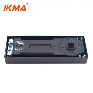 IKMA 2 Speed Adjustable Heavy Duty Hydraulic Self Closing Glass Door Closer Floor Spring Hinges Manufacturer