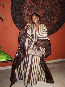 Robes Africaines Grande Taille pour Femmes 2026 – Ensemble 2 Pièces Ample Manches Dolman Traditionnel <span class=keywords><strong>Buba</strong></span> Dashiki Abaya - Product Image 3