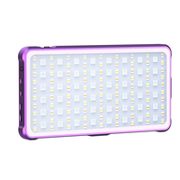 Panneau d'éclairage vidéo professionnel RGBWW Panneau de lumière de photographie LED portable Parfait pour l'éclairage DSLR/Mirrorless/B-Roll