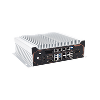 Sin ventilador mini pc i9 12th gen 64G 8 * PoE GbE LAN solución de accesorios con Mini PC industrial Core i7