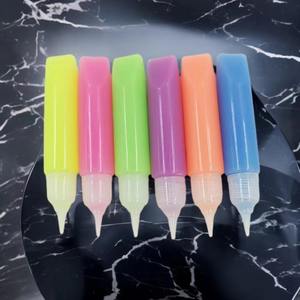 Projet de bricolage multicolore <span class=keywords><strong>Peinture</strong></span> acrylique fluorescente non toxique phosphorescente <span class=keywords><strong>Peinture</strong></span> néon <span class=keywords><strong>pour</strong></span> toile Set de papier de verre Emballage - Product Image 3