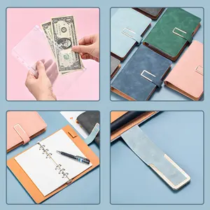 Financial Undated Waterproof Monthly Bill Organizer Budget Planner Book With Pockets Stickers Expense Tracker Budgeting Financial Journal