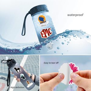 Pegatinas de Vinilo Estéticas Impermeables con Diseño de la Musical Epic para Botellas de Agua, Computadoras Portátiles, Teléfonos, Patinetas y Bicicletas - Product Image 2