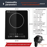 Appareil de cuisine professionnel : Table de cuisson à induction électrique en céramique, autoportante et sur comptoir