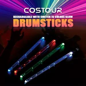 Populaire Glowing Up Drumstick Tap Veranderen Kleur Verbazingwekkende Drum Stick Voor Avond Prestaties