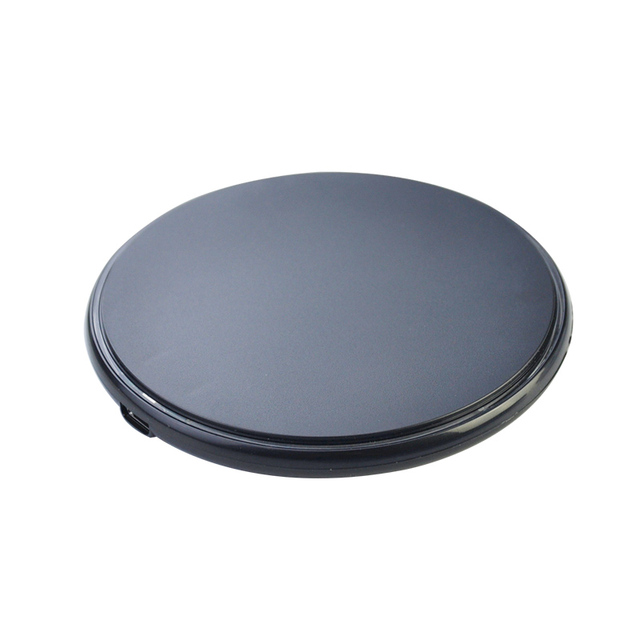 New Arrive ABS Round 5V/2.1A 9V/1.67A KD-17 Wireless Faster Charging 10W Phone Charger Type C Port Charging Station Standard