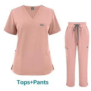 Highly Affordable Product Comfortable Hospital Medical Scrubs <b>Nurse</b> Uniforms Luxury - Product Image 3
