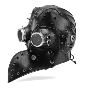 Máscara <span class=keywords><strong>de</strong></span> <span class=keywords><strong>Doctor</strong></span> Cuervo Steampunk Transfronteriza, Accesorios Creativos <span class=keywords><strong>de</strong></span> <span class=keywords><strong>Terror</strong></span> para Halloween, Suministros <span class=keywords><strong>de</strong></span> Cosplay Medieval, Material PU, DIY - Product Image 4