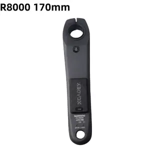 Pour <span class=keywords><strong>Shimano</strong></span> XCADEY X-POWER mètre 170MM manivelle GPS ANT pour Bluetooth <span class=keywords><strong>105</strong></span> R7000 ULTEGRA R8000 11S R7100 R8100 12S route en alliage droit - Product Image 1