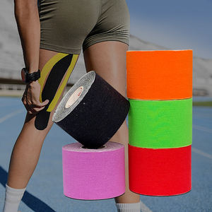 5 см * 5 м Водонепроницаемая кинезиологическая мышечная лента на заказ кинезиологическая лента предварительно разрезанная спортивная лента - Product Image 4