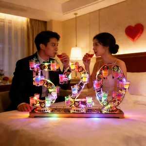 Portavasos Luminoso 520 con Vasos de Chupito para Fiestas y Discotecas - Product Image 1