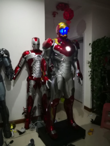 Disfraz de Cosplay de Iron Man MARK 47, Traje de Superhéroe Realista para Halloween, Televisión y Cine - Product Image 5