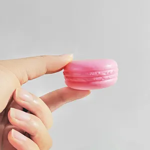 Harga Murah Wadah Krim Macaroon Bibir 10G Kosmetik Kemasan Krim Macaron untuk Tutup Gosok