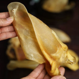 Gedroogde Snacks Voor Huisdieren Nieuwste Smaken Hondentraining Beloont Natuurlijke Hondentraktaties Runderoor Met Ring Hondenvoer Yak Kauw Luchtgedroogde Hondentraktatie - Product Image 3