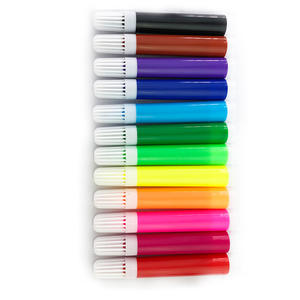 Mini Marcador de Acuarela Portátil, Lavable, con Logotipo Personalizado, para Niños, 12 Colores - Product Image 4