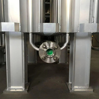Vaporisateur chauffé par air de Lox Ln2 Lar Lng de gaz d'oxygène d'azote d'argon du liquide 350Nm3/h de gaz industriel de gaz avec la remorque