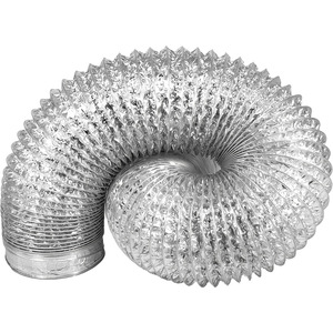 Tuyau d'évacuation en aluminium Nine Thousand Miles, 80-120 mm, conduit de ventilation flexible pour hotte aspirante et chauffe-eau - Product Image 1