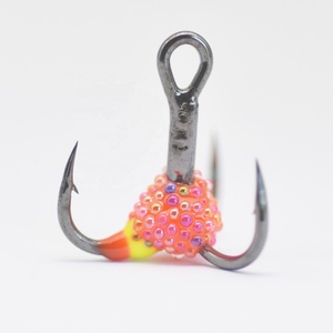 Hameçons triples de haute qualité pour la pêche sur glace, leurres de pêche sur glace, ensemble de leurres de pêche, hameçons triples en acier à haute teneur en carbone, super résistants - Product Image 5