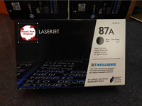 Cartouche de toner MICR Stable CF287A 87A compatible HP M506 M527 pour impression de chèques, usage bancaire, financier, d'entreprise et de bureau