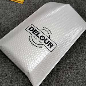 Biologisch abbaubare Umschläge Verpackung kompost ierbarer Versandt asche Blasens chutz Express Bag Mailer mit Logo - Product Image 4