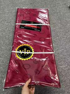 Atacado 100% Algodão Impresso Meninas Meninos Leve Super VIP Gold Bazin Riche Bordado Tecido Alta Qualidade Brilhante Penteado - Product Image 4