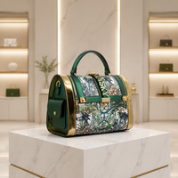 Mode impression fleur et plantes femmes sac habilement couture oreiller dames sac grand Volume sac à main unique épaule femme sac