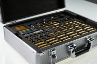 Kit de fixation en aluminium CMM, système de serrage modulaire 108 pièces pour machine de mesure par coordonnées 3D, inspection de pièces de moules aérospatiaux