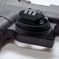 Offrant Universel Noir Combinaison Combinaison En Alliage de Zinc Pistolet Serrure